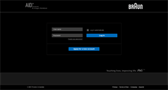 Desktop Screenshot of aid-braun.com